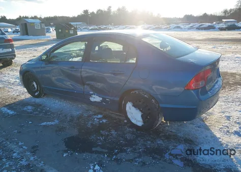 2008 Honda Civic Lx из США, поврежденный, VIN 1HGFA16578L009516